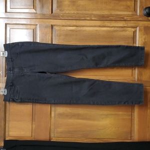 WHBM black stretch skinny jeans M